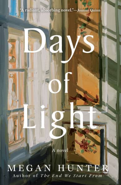 Cover for "Days of Light" by Megan Hunter.