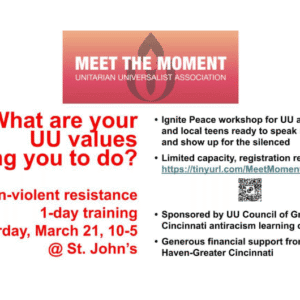 A flier for this event. it contains all the information outlined in the description.