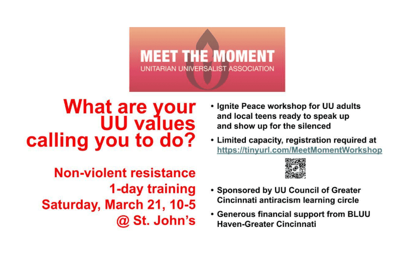 A flier for this event. it contains all the information outlined in the description.