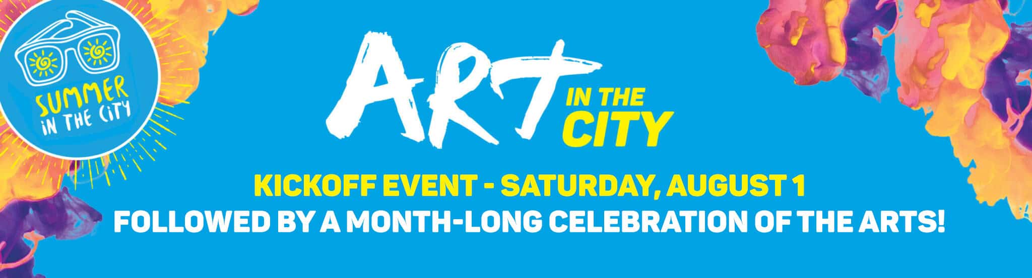 Banner for Art in the City